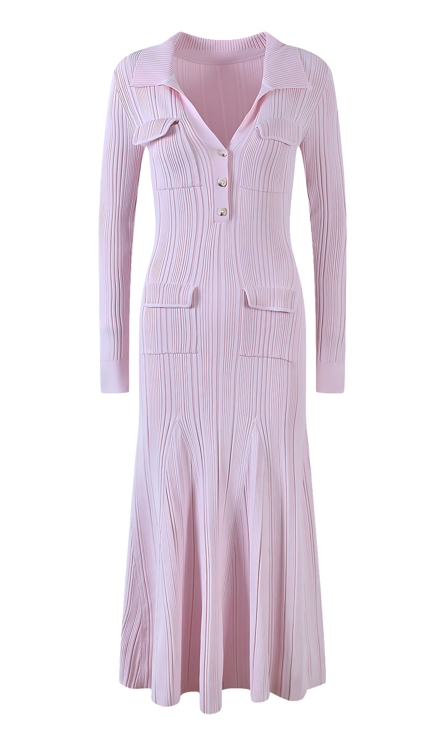 VELMORA BABYSHOWER | Knitted Midi Dress