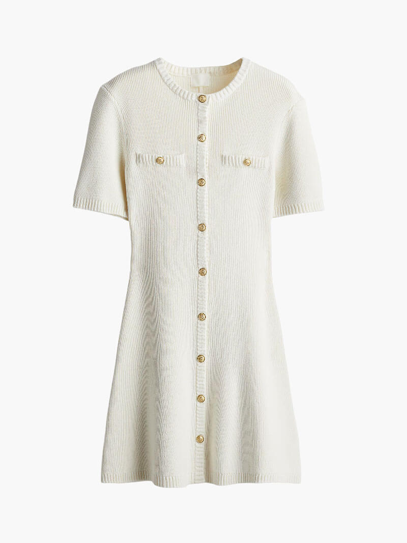VELMORA BABYSHOWER | Knitted Mini Dress