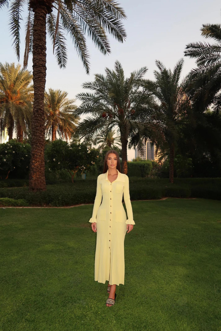 VELMORA BABYSHOWER | Knit Maxi Dress