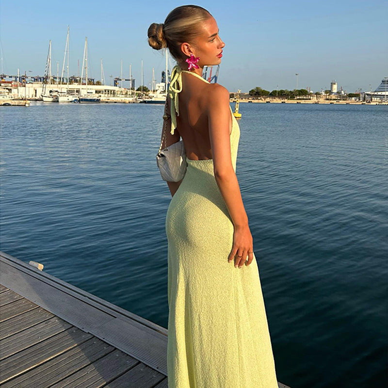 VELMORA BABYSHOWER | Sleeveless Maxi Dress