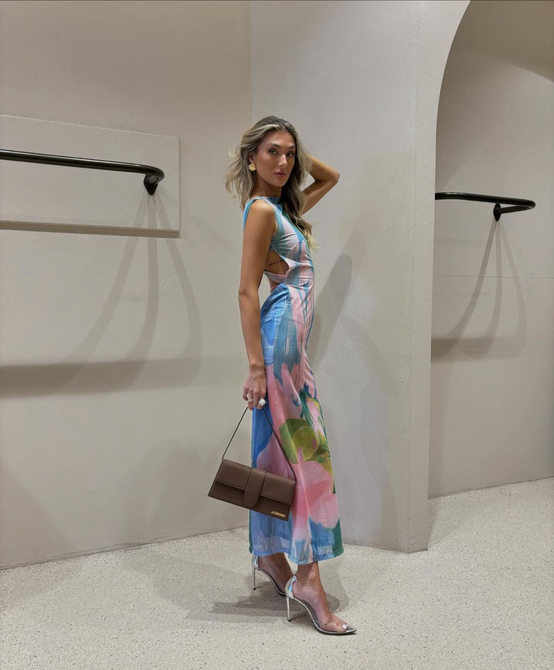 VELMORA BABYSHOWER | Pastel Maxi Dress