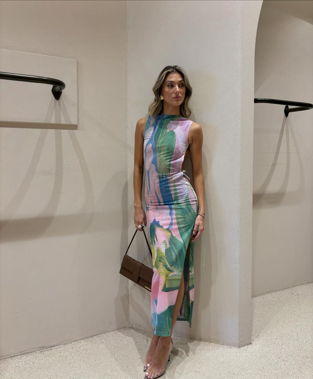 VELMORA BABYSHOWER | Pastel Maxi Dress