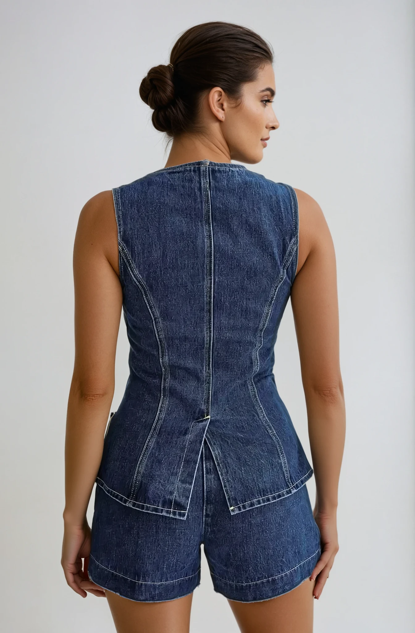 VELMORA - DENIM SET