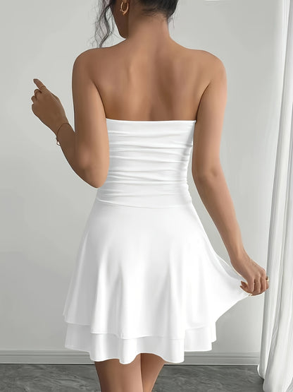 VELMORA-  Mouwloze Jurk