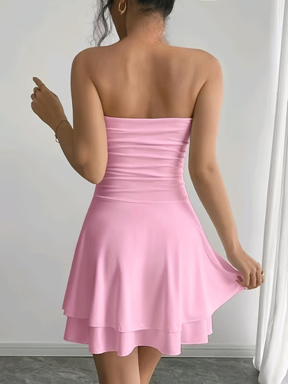 VELMORA-  Mouwloze Jurk