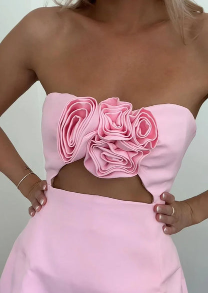 VELMORA BABYSHOWER | Floral Mini Dress