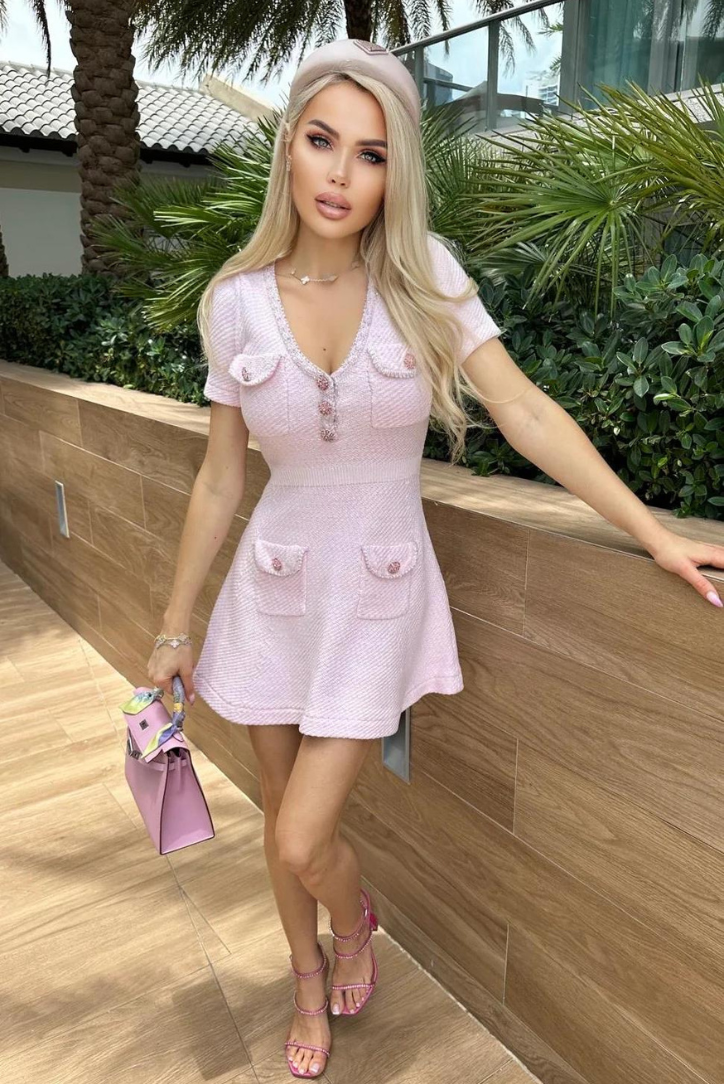 VELMORA BABYSHOWER | Chic Mini Dress