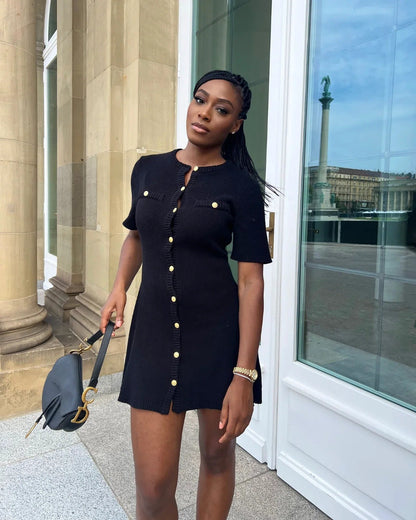 VELMORA BABYSHOWER | Knitted Mini Dress