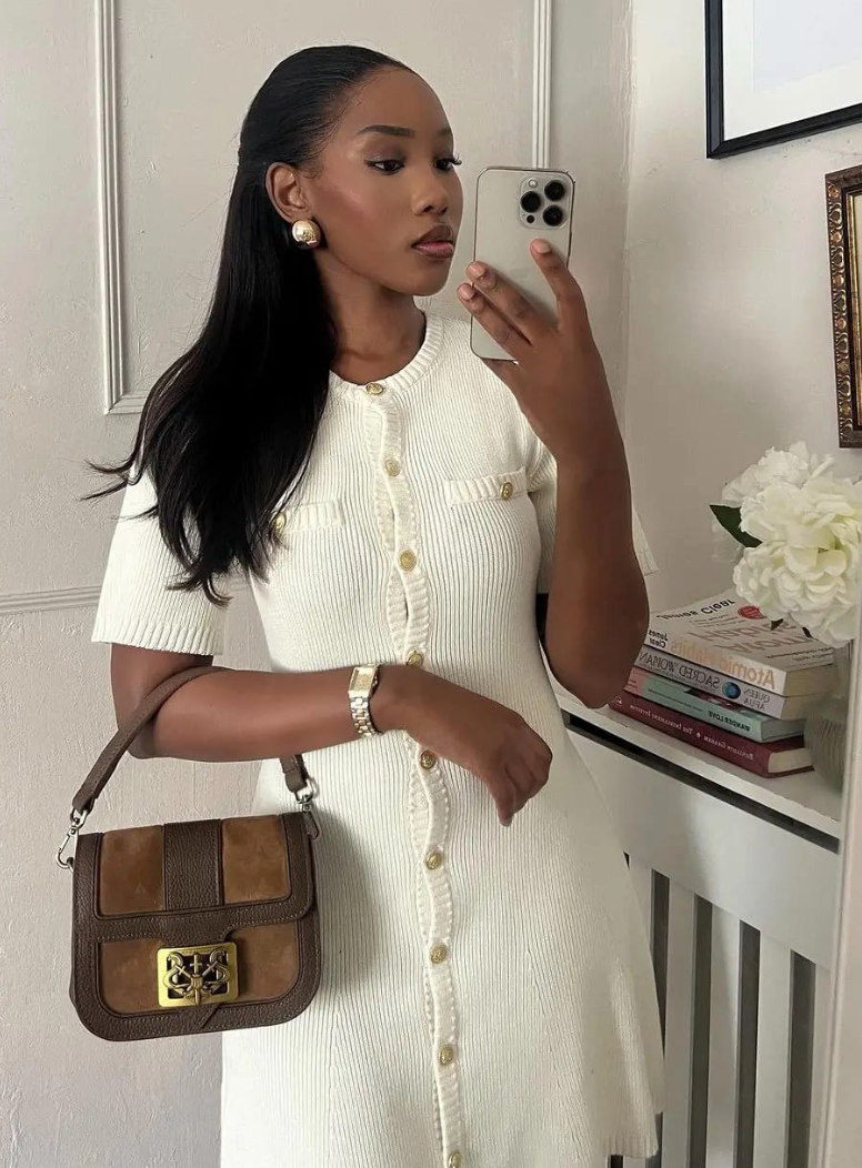 VELMORA BABYSHOWER | Knitted Mini Dress