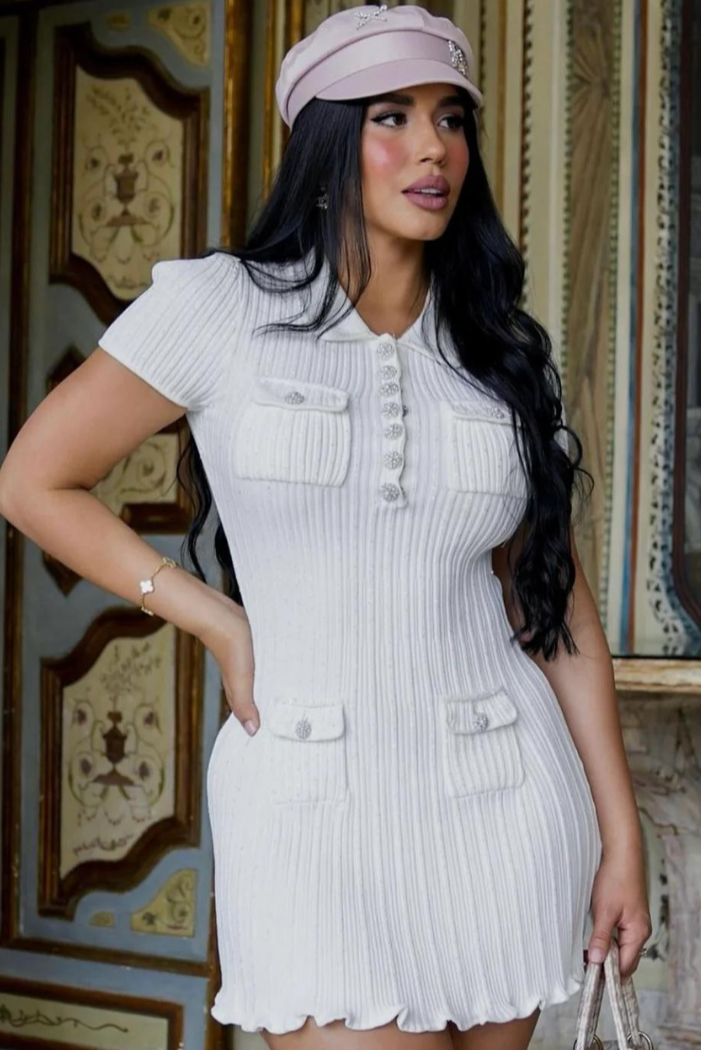 VELMORA BABYSHOWER | Elegant Mini Dress