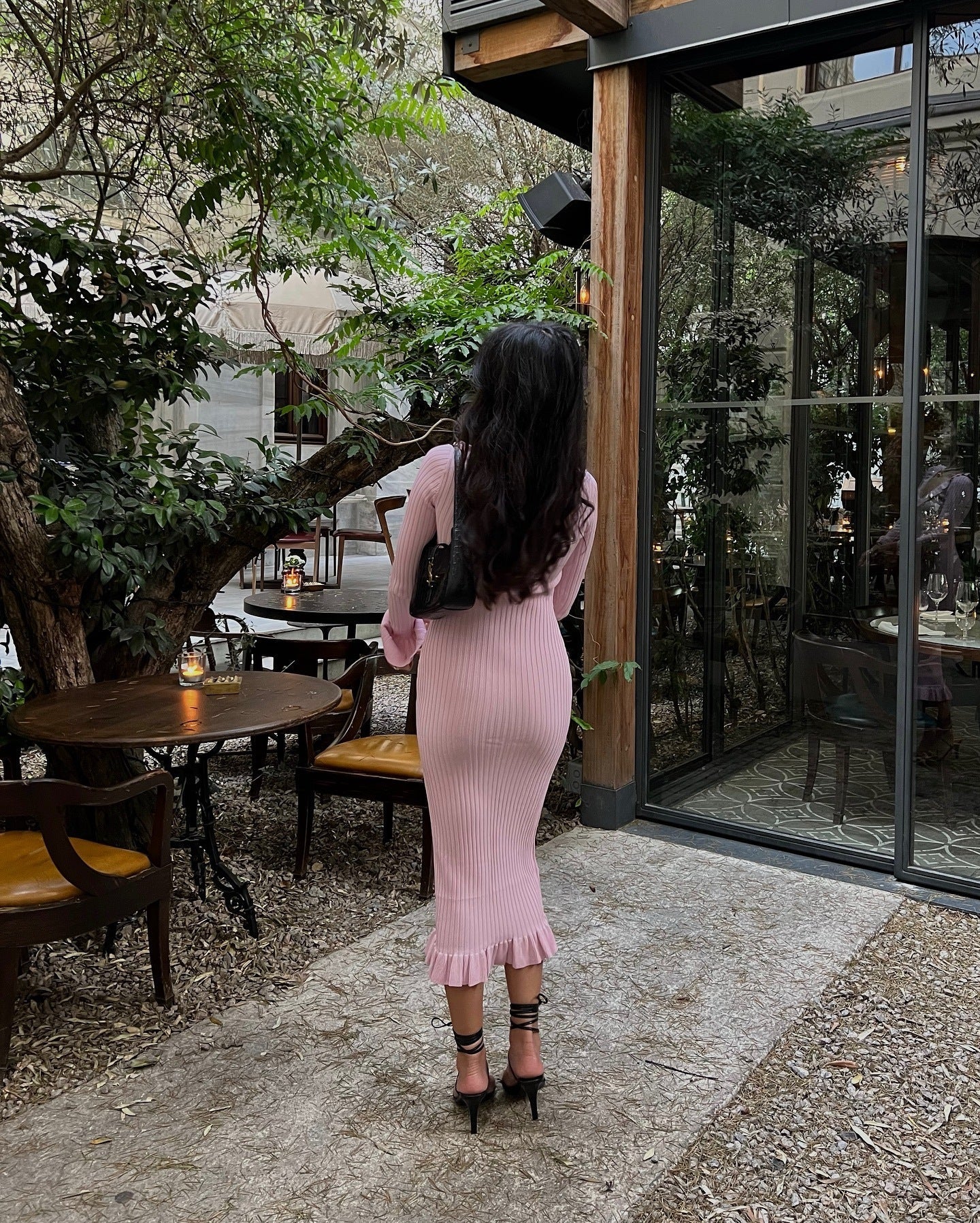 VELMORA BABYSHOWER | Maternity Casual Long Sleeved Midi Dress