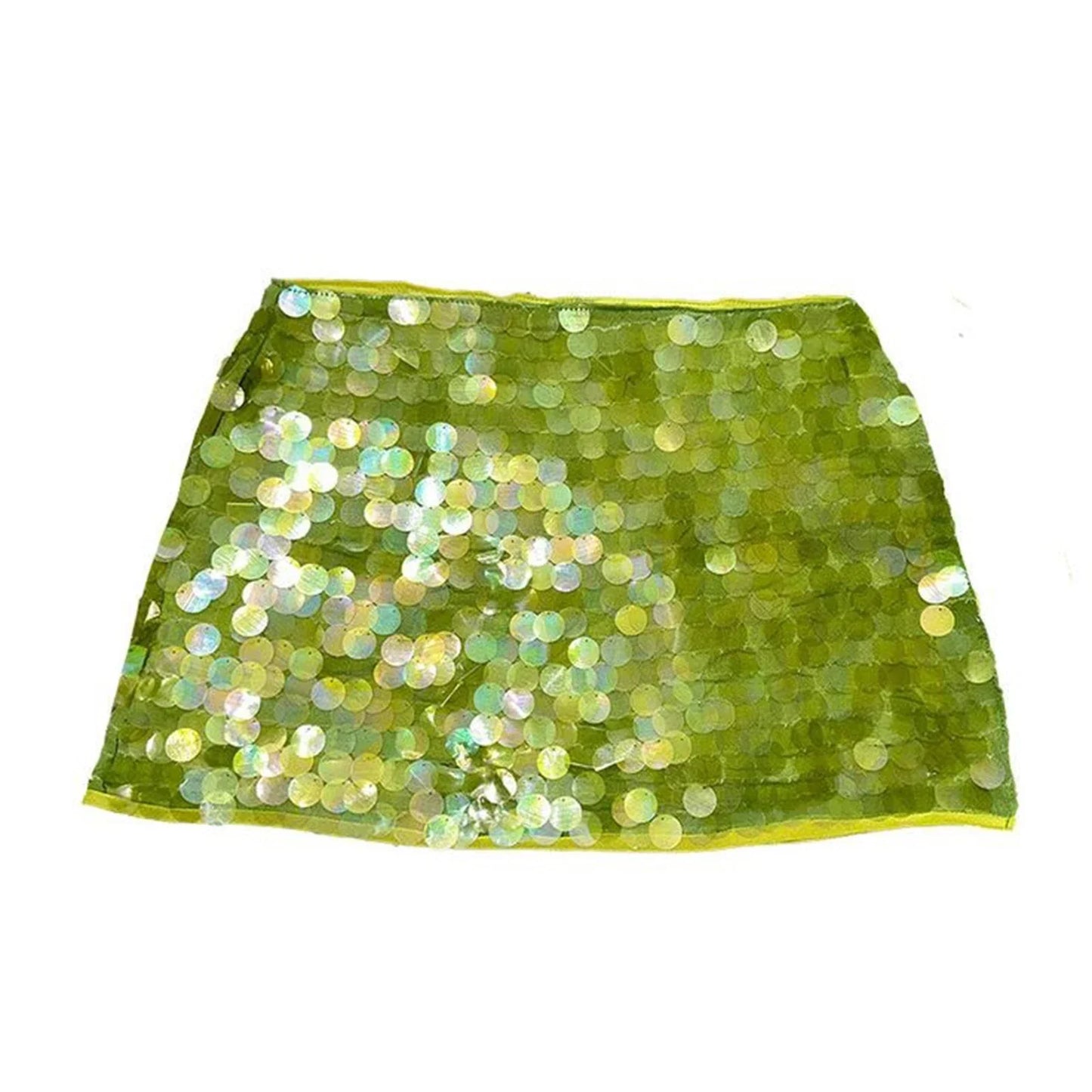 VELMORA IBIZA  | Glitter Sequin Mini Skirt