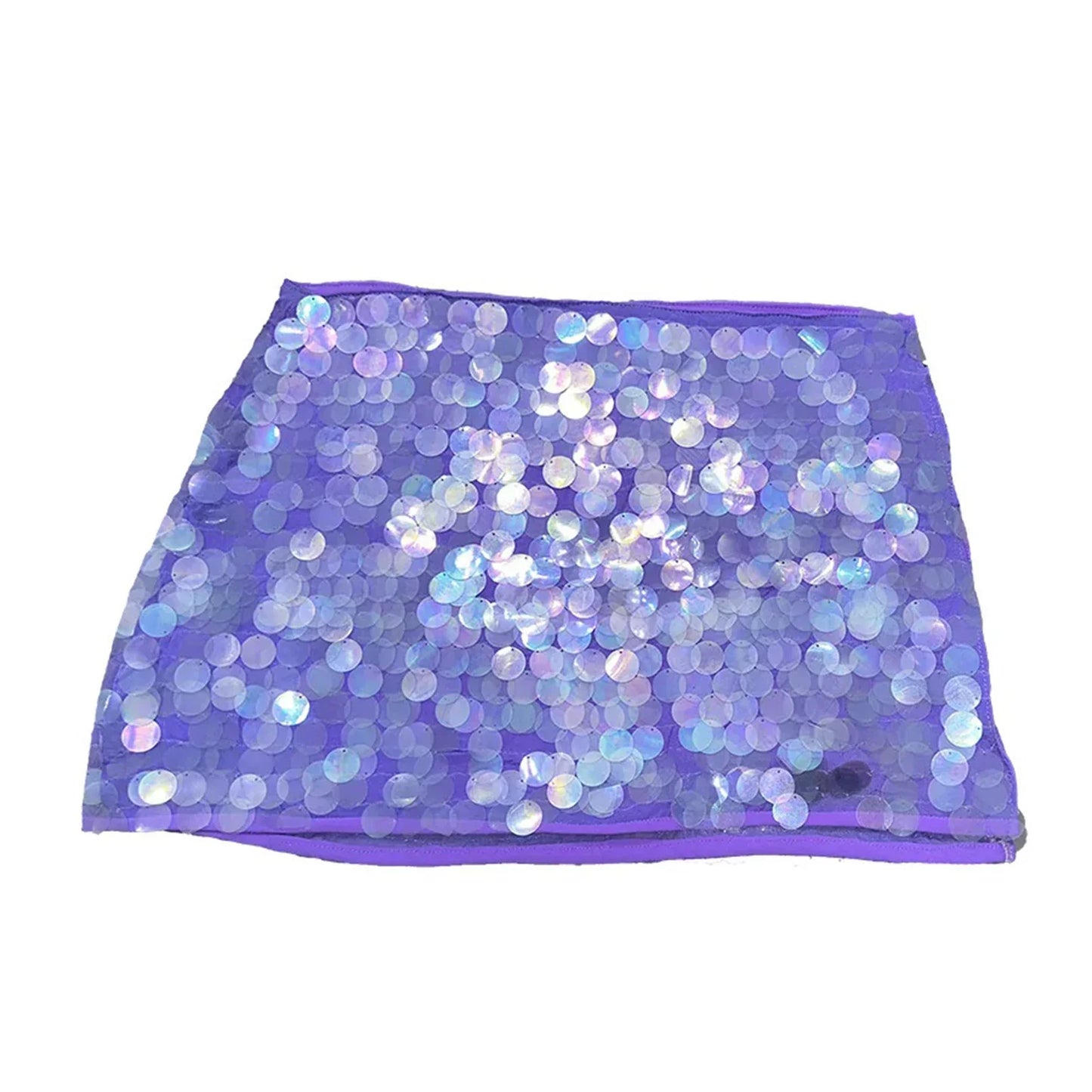 VELMORA IBIZA  | Glitter Sequin Mini Skirt