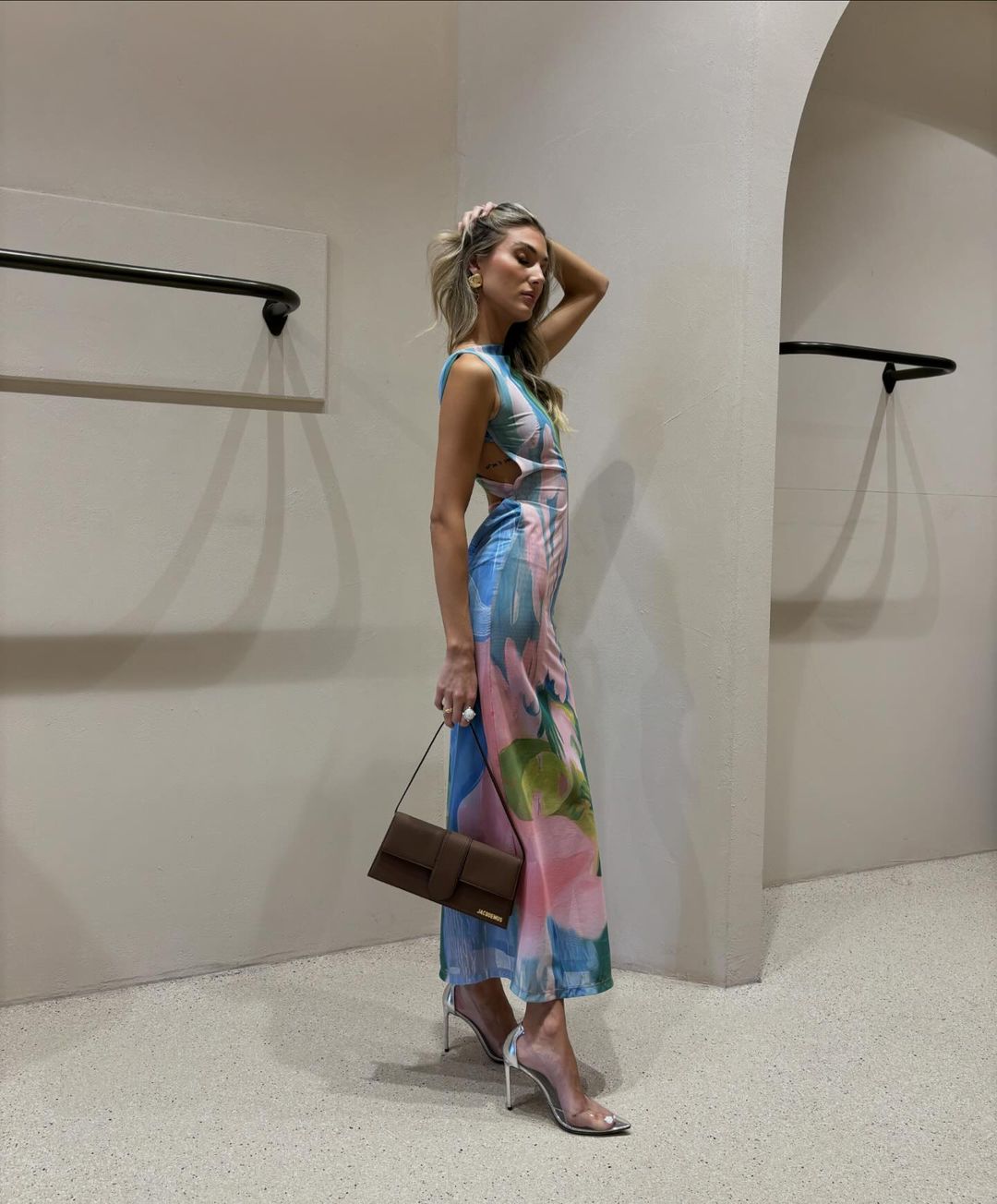 VELMORA BABYSHOWER | Pastel Maxi Dress