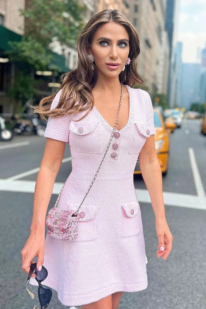 VELMORA BABYSHOWER | Chic Mini Dress